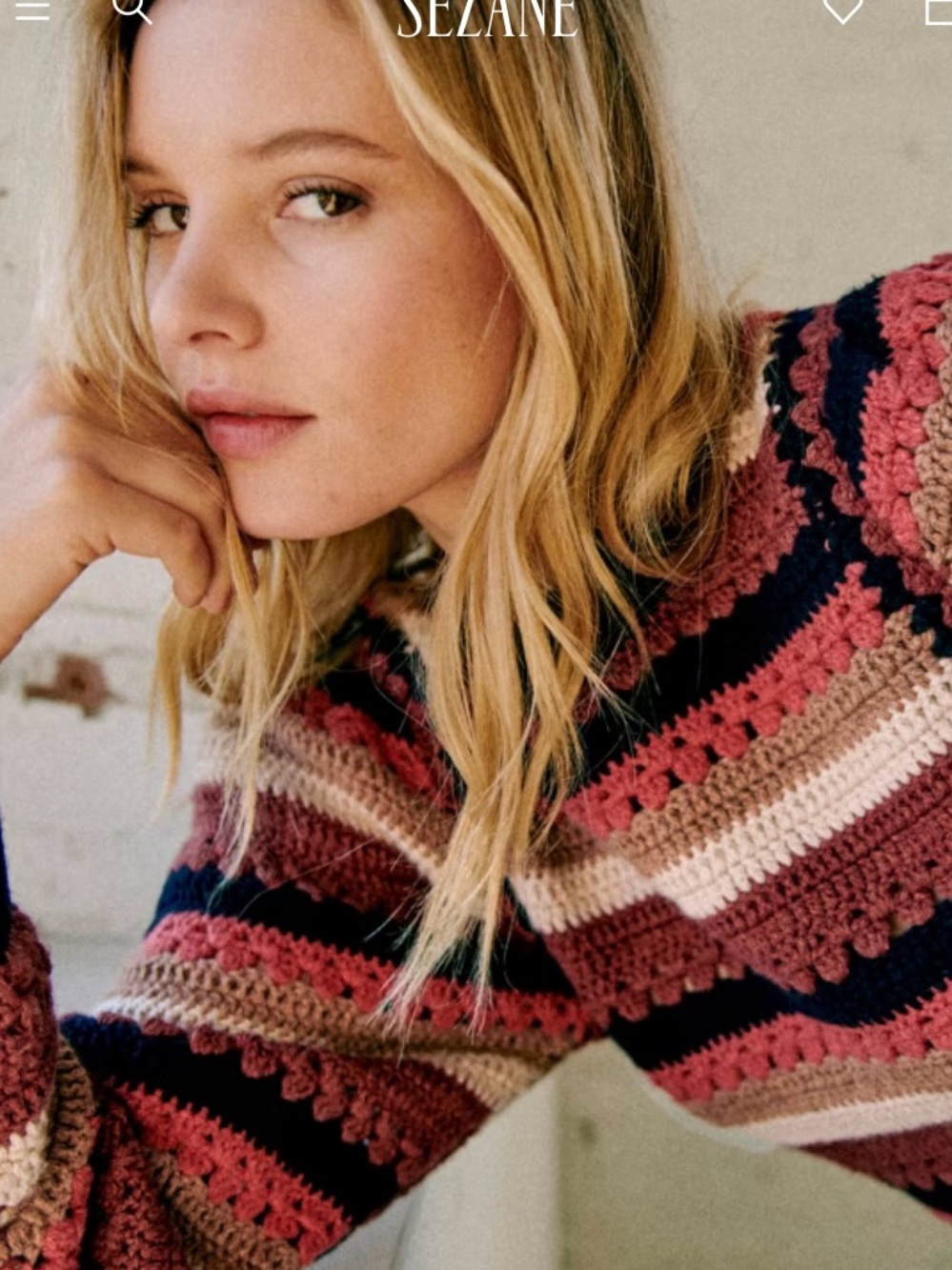 Sezane Adelin Sweater - Sezane X Sea NY Collab